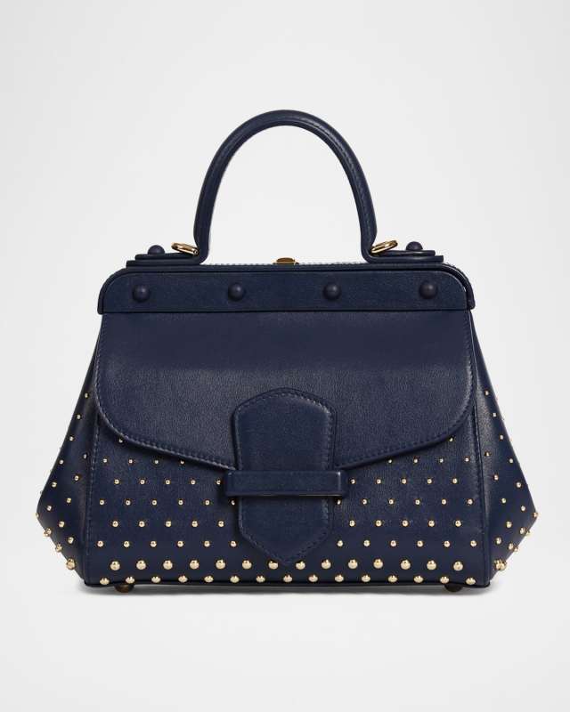 Margherita Starlight Edition Small Leather Top-Handle Bag